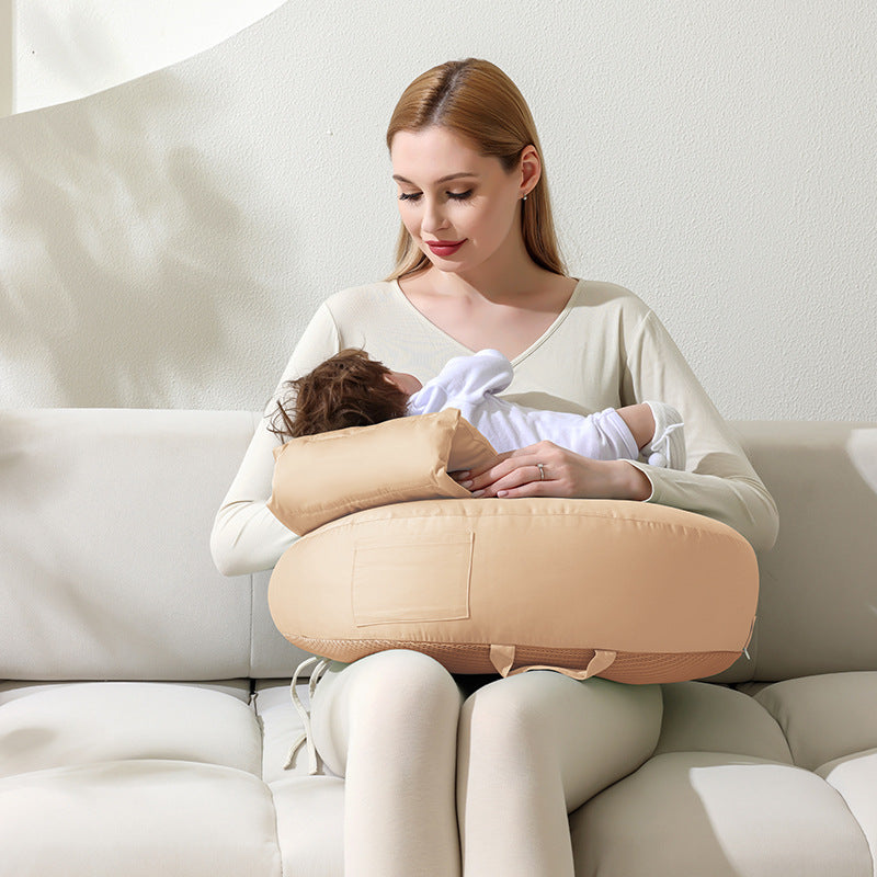 Coussin d'allaitement Cocooni Hug coloris beige
